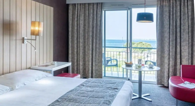 Двухместный номер Superior Thalasso Concarneau Spa Marin Resort