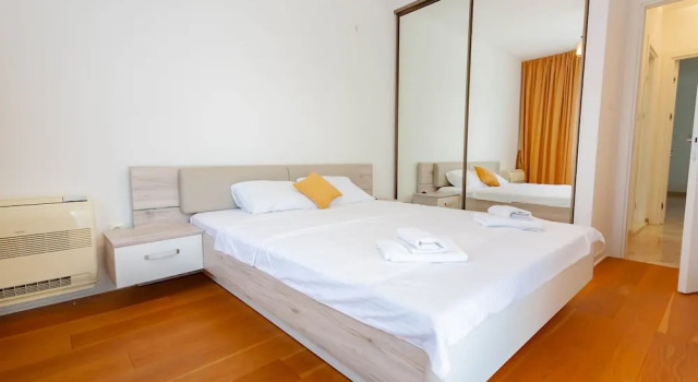 Апартаменты с 2 комнатами с балконом и с видом на море Luxury Apartments Artiani