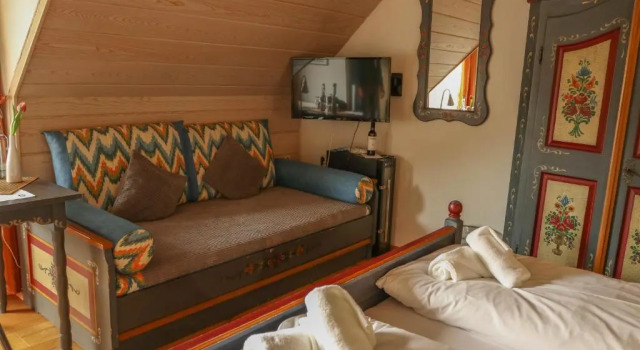 Двухместный номер Standard с балконом и с видом на озеро Hotel Sonnenstube Hagnau
