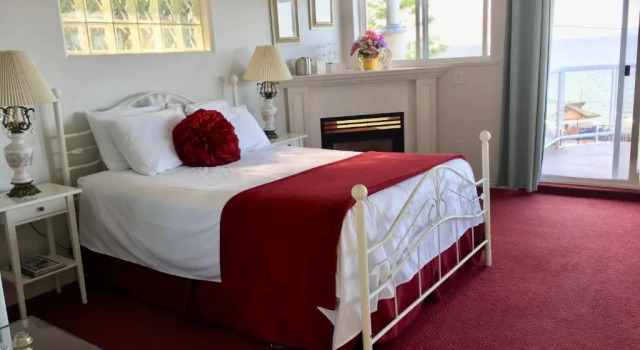 Двухместный люкс с балконом и с видом на океан Casa Grande Inn