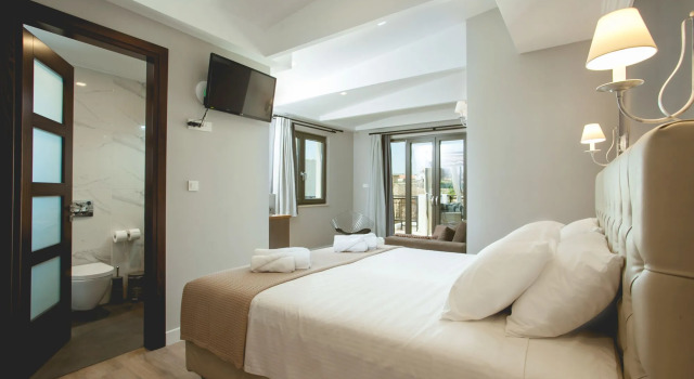 Nival Luxury Suites, Забронировать Отель Отели Ханья с парковкой, рядом с Археологический музей Ханьи, Парковка