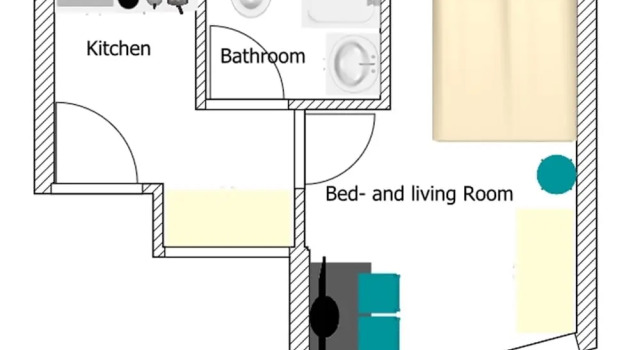 Апартаменты Room 4 & 5 Apartments