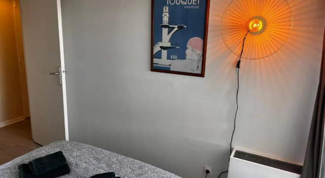 Appt traversant vu Mer et Dunes avec Garage, Varaa Huoneisto Le Touquet-Paris-Plage 