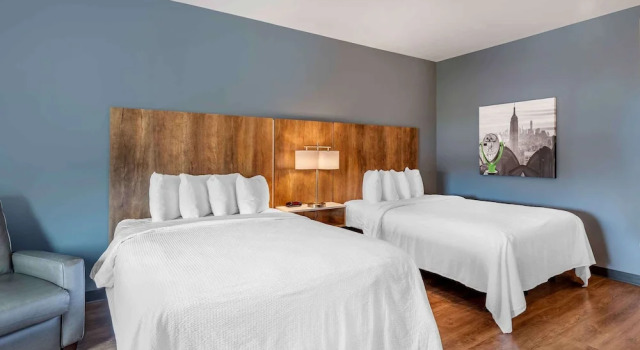 Четырёхместная студия Standard Extended Stay America Suites - Colonial Heights - Fort Lee