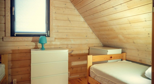 Two-story Holiday Homes Close to the Seaside Beach, Забронировать Дом для отпуска Коттеджи Гонски, Коттедж
