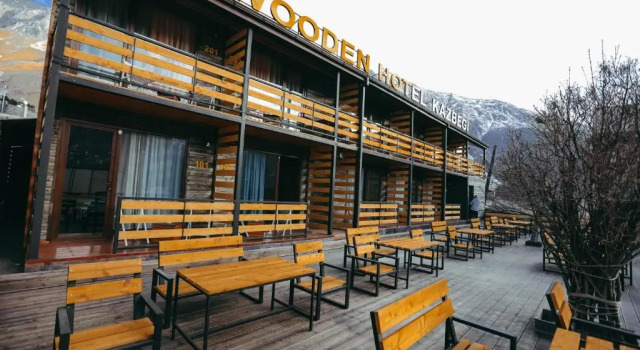 Номер Standard Wooden Hotel Kazbegi