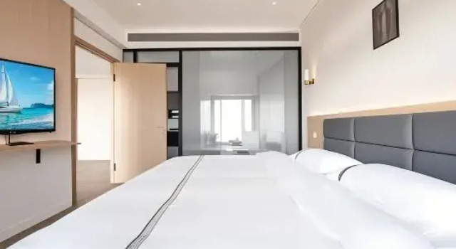 Двухместный люкс Deluxe Qiyu Yashe Homestay (Qingdao Jiaodong International Airport Branch)