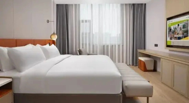Люкс с видом на сад Home2 Suites By Hilton Tai’an DongPing Lake