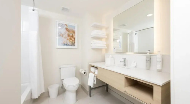 Четырёхместный номер Standard с видом на океан Hampton By Hilton Saint Thomas