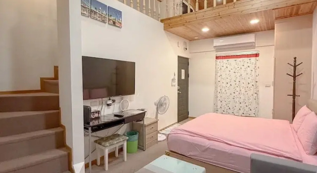 Номер Deluxe Мансарда Tamshui Homestay