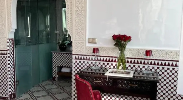 Люкс с видом на город Palais De Fès Suites & Spa