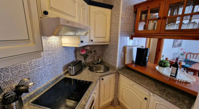 Apartment No 1 only 100 meters to beach, heated pool, wifi, balcony