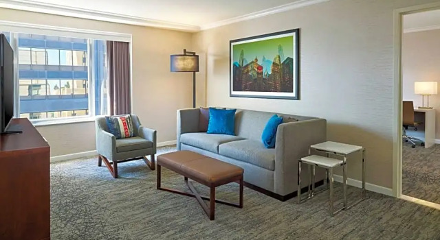 Двухместный люкс Executive c 1 комнатой The Westin Michigan Avenue Chicago