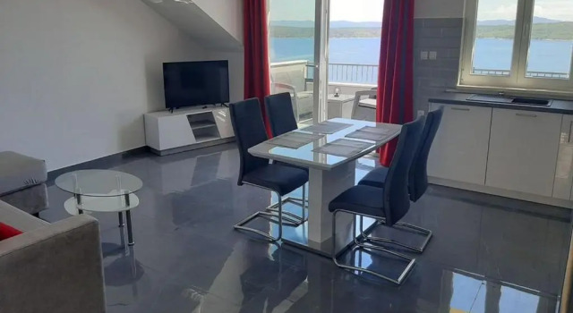 Апартаменты c 1 комнатой с видом на море Apartments Dobrila