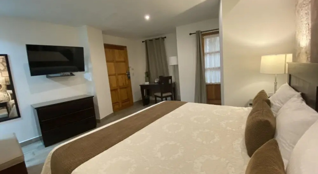 Avlu manzaralı 1 yatak odası Standart oda Hotel Casa Faroles