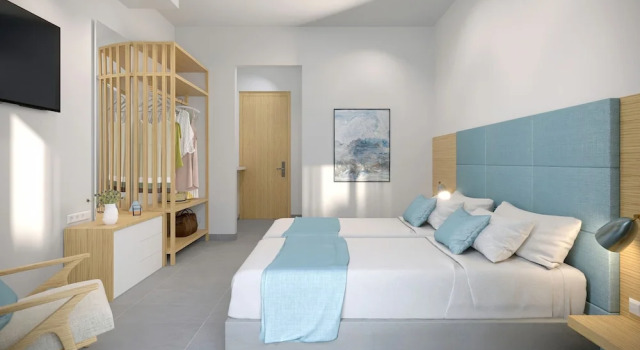 Двухместный номер Standard с балконом Poseidon Hotel and Apartments