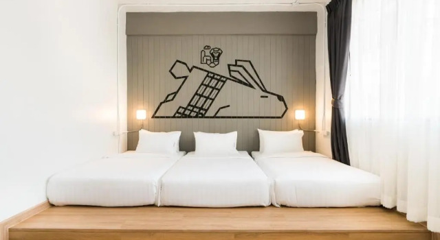 Трёхместный номер Deluxe Marwin Villa