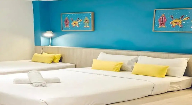 Трёхместный номер Deluxe ME U Hostel Pattaya