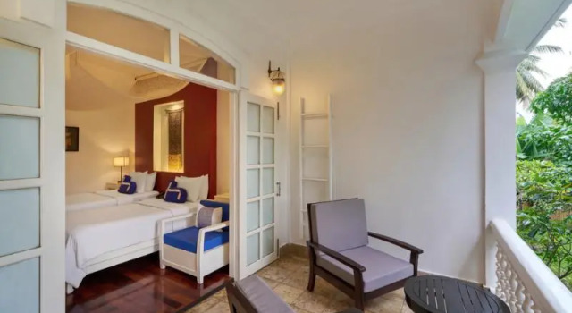 Двухместный номер Standard с балконом и с видом на сад Homm Souvannaphoum Luang Prabang, part of Banyan Group