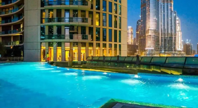 Апартаменты Deluxe FIRST CLASS 1BR with DUBAI SKYLINE view
