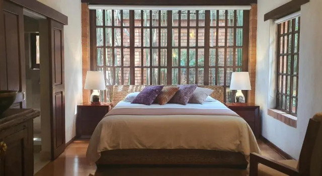 Junior suite con vista sul giardino Casa Embrujo Morelia - Boutique