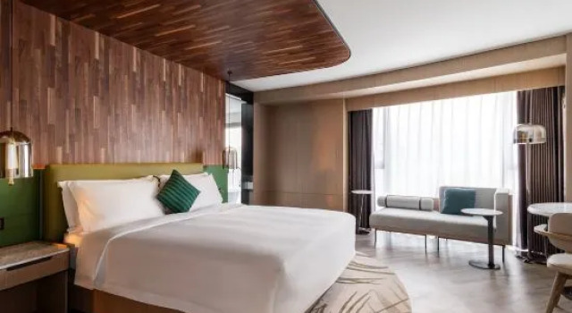 Трёхместный семейный люкс Jingju Hotel Shenzhen