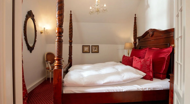 Двухместный люкс с видом на сад Sauntehus Slotshotel