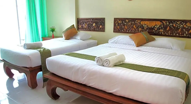 Семейный номер Standard с балконом Baan Maesot Boutique Resort