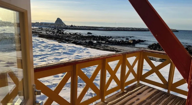 Номер Standard рядом с пляжем Bleik Sea Cabins