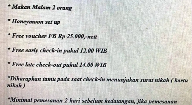 Номер Deluxe Hotel Balairung Jakarta