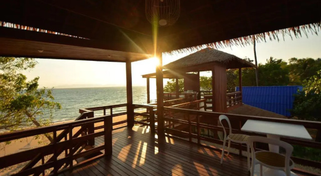 Вилла с видом на море The Blue Sky Resort Koh Payam