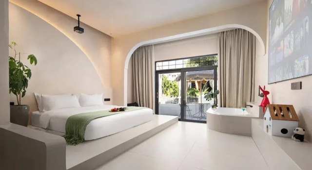 Номер Deluxe Sanya Qixili Hotel - Free two wheeled electric bike ride around the island