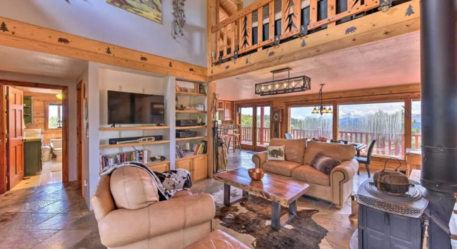 Secluded Cotopaxi Cabin with Panoramic Mtn Views, Reserva ahora Hotel Cotopaxi Colorado