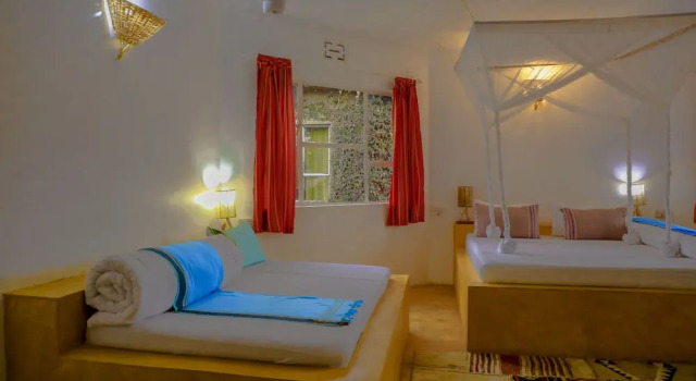 Comfort Kolmen hengen huone vuoristomaisema Dan Stam Hotel