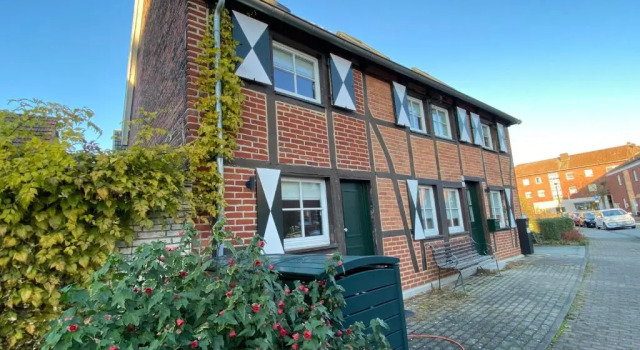 Коттедж Charmantes Fachwerkhaus im Münsterland