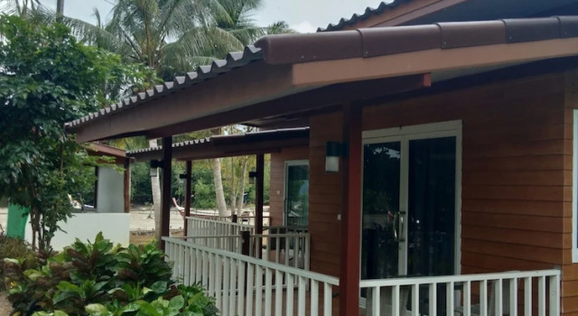 Двухместное бунгало с балконом Mook Paradise Bungalow