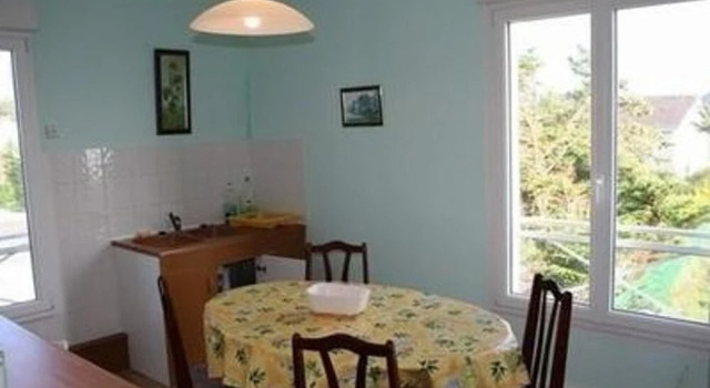 Apartment With 2 Bedrooms in Denneville, With Wonderful sea View, Encl, Boek Appartement Port-Bail-sur-Mer Normandy