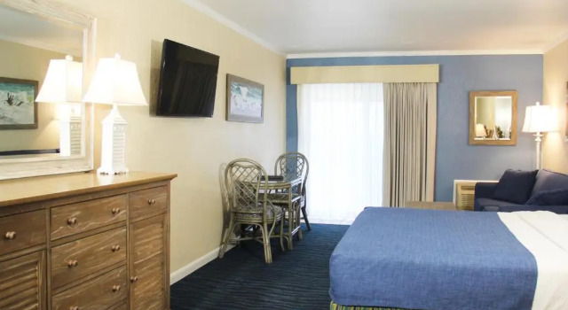 Двухместный номер Standard с балконом и oceanfront Surf Side Hotel