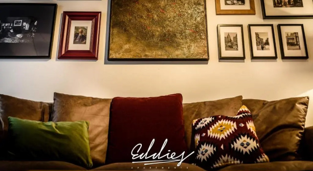 Апартаменты Deluxe с 2 комнатами с балконом Eddie’s Design Apartments