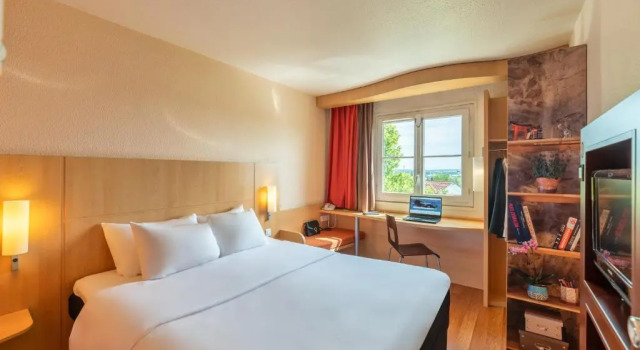 Двухместный номер B&B HOTEL Lyon Eurexpo Bron