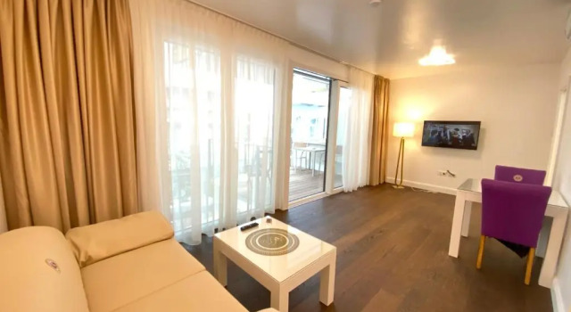 Студия с балконом Steiner Residences Vienna Vorgartenstrasse