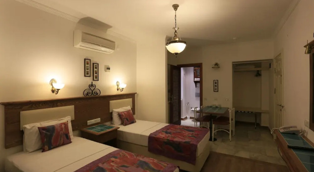 Двухместный номер Standard с балконом Kerme Ottoman Gökova Butik Hotel