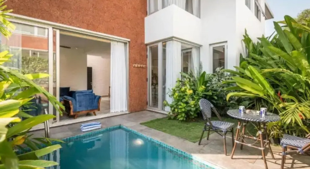 Luna by Hireavilla - 2BR w Private Pool in Anjuna, Prenota Villa Anjuna 