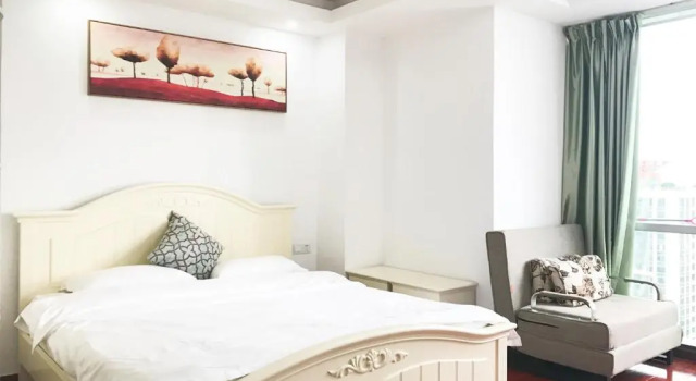 Двухместный номер Standard с видом на город Guangzhou Xingke Apartment