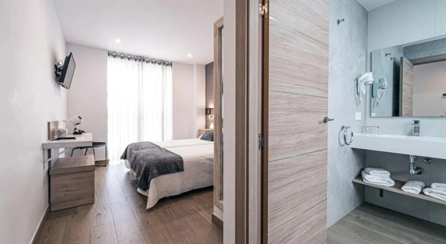 Camera doppia Standard con vista sulla città Hostal Boutique Aurora