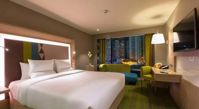 Одноместный номер Executive с видом на город Novotel Manila Araneta City Hotel