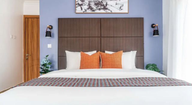 Urban Pumpkin 2-bedroom Apartment, Lekki Phase 1, Prenota Appartamento Hotel a Eti-Osa con parcheggio, Parcheggio