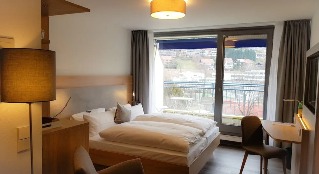 Номер Comfort с балконом Biosphärenhotel Graf Eberhard bei der Therme Bad Urach