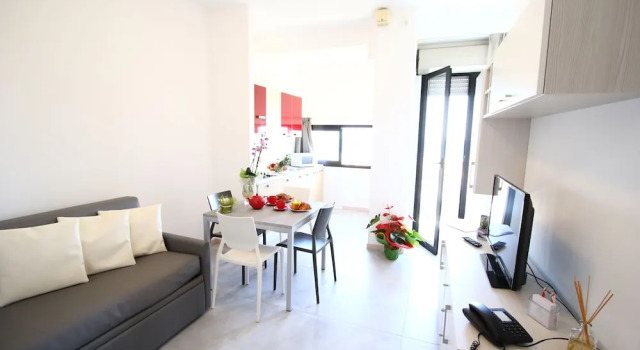 Апартаменты Superior c 1 комнатой с балконом Residence Hotel Angeli