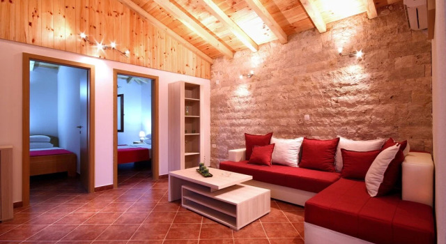 Коттедж с 2 комнатами с красивым видом из окна Harmonia Bungalows & Pool